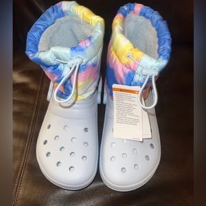 Crocs Classic Lined Neo Puff Boot (Women’s 8)